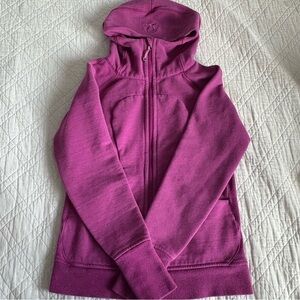 Lululemon Purple Full Zip Scuba Women’s Size 6